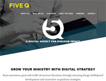 Tablet Screenshot of fiveq.com